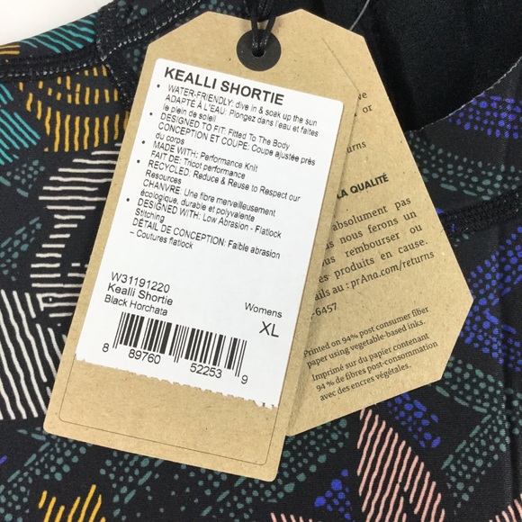 PRANA NWT Kealli Neoprene Shortie Wetsuit XL - Picture 6 of 16